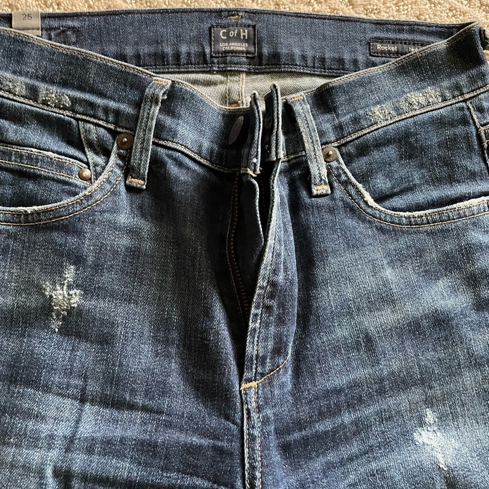 Citizens of humanity high rise rocket jeans - Picture 2 of 7